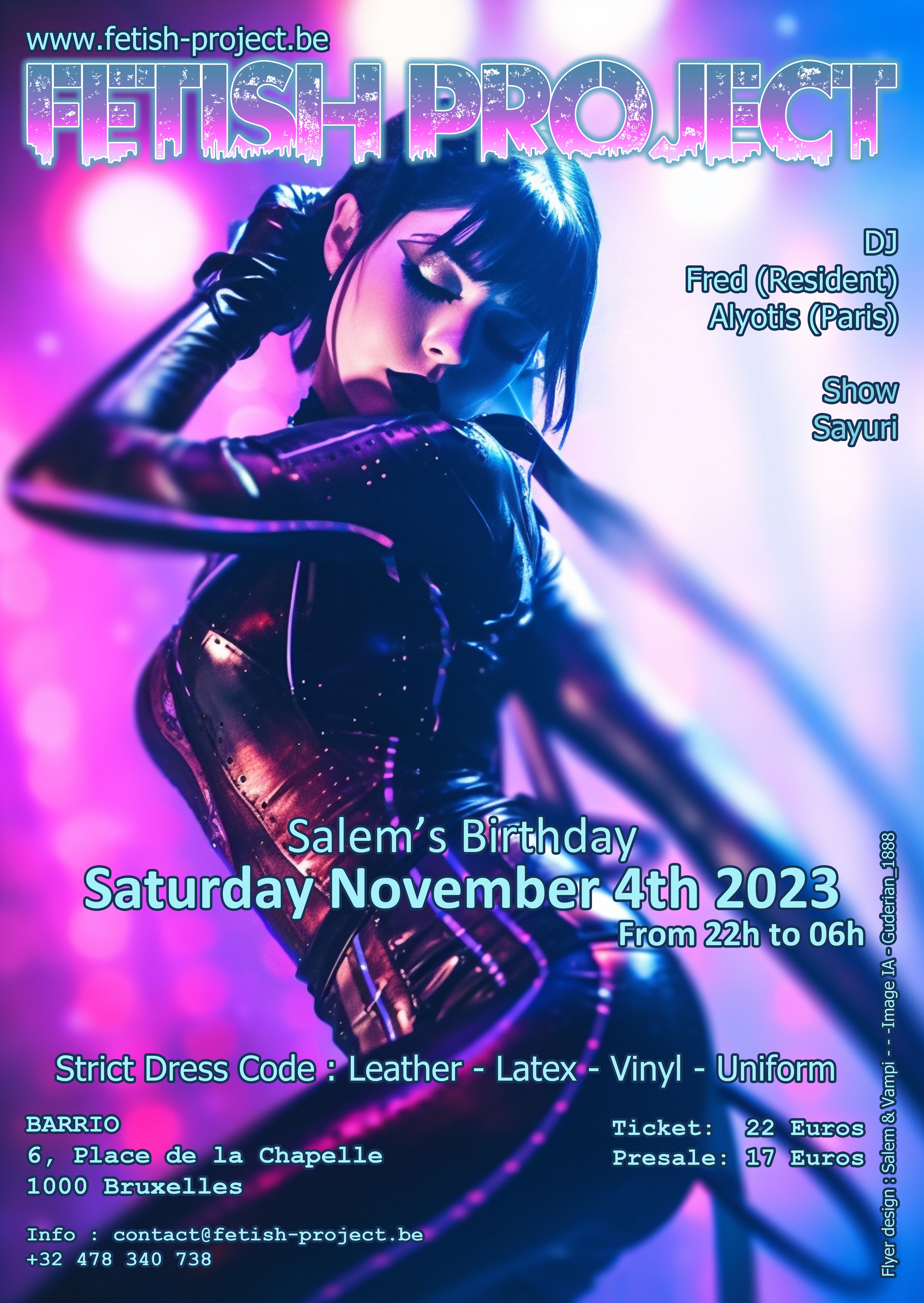 Flyer Fetish Project 04 11 23